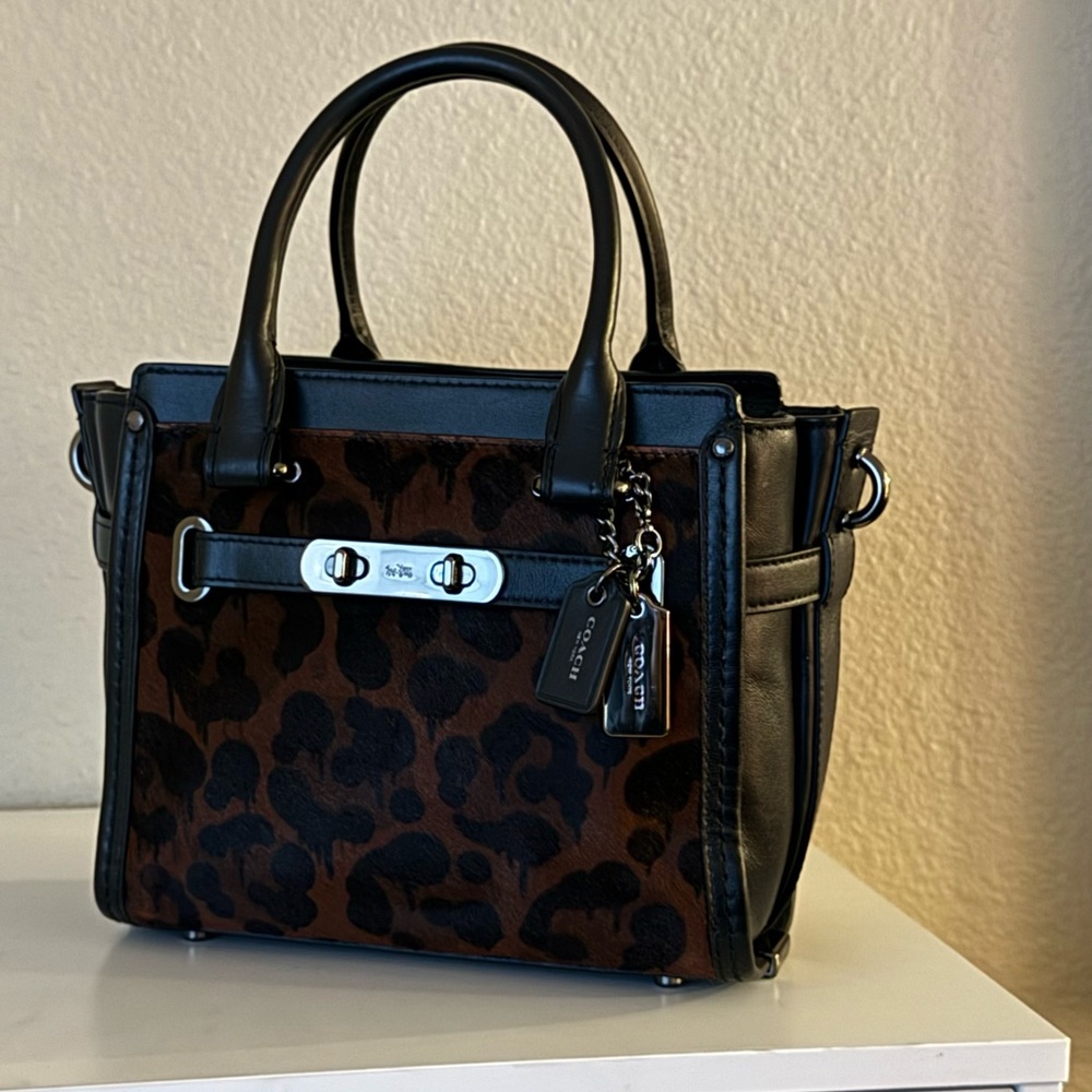 Coach Handbag/Purse Hair on Calf